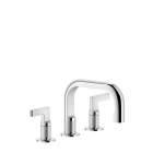Gessi Inciso- 58012 mélangeur de lavabo de comptoir | Edilceram Design