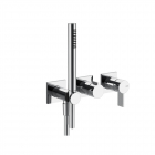 Gessi Inverso Diamantato 73636 Mitigeur de douche mural 2 voies | Edilceram Design