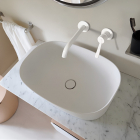 Agape Neb ACER0701ZZ lavabo à poser avec cuvette à déchets | Edilceramdesign