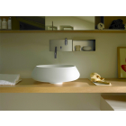 Agape Bjhon 2 ACER1084 lavabo à poser en Cristalplant | Edilceramdesign