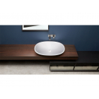 Antonio Lupi Rim RIM76 lavabo ovale à poser en Flumood | Edilceramdesign