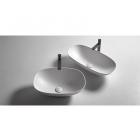 Antonio Lupi Velo VELO54 lavabo ovale à poser en Flumood | Edilceramdesign