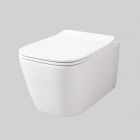 WC suspendu sans rebord Artceram A16 ASV003- Blanc | Edilceramdesign