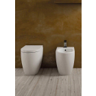 Ceramica Cielo Mini Smile SMVASR+SMBIDR WC et bidet sur pied | Edilceramdesign