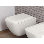 Couvercle de toilette Cielo Shui Couvercle de toilette thermodurci blanc Comfort CPVSHCOT | Edilceramdesign