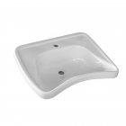 Lavabo ergonomique pour handicapés 70x56 cm Civita Cromo HH 150 LAB | Edilceramdesign