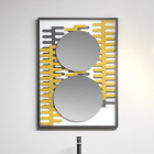 Miroir mural Antonio Lupi Collage COLLAGE360 | Edilceramdesign