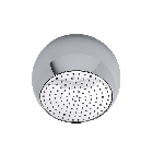 Fima Wellness F2340/1 douche de tête avec sphère de plafond | Edilceramdesign