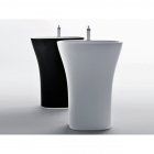 Falper. Scoop D4J Lavabo autoportant en cristal végétal biosourcé | Edilceramdesign