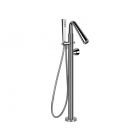 Gessi Cono 46189+45028 mitigeur de baignoire sur pied avec douche à main | Edilceramdesign