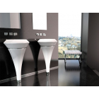 Verre Design Da Vinci Isola lavabos sur pied ISOLAT36L | Edilceramdesign