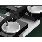 Verre Design Da Vinci In Out semi-encastré lavabos Naxos FL NAXOSFLPO01 | Edilceramdesign