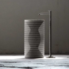 Antonio Lupi Introverso INTROVERSO3 lavabo à poser en marbre | Edilceramdesign