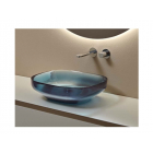 Antonio Lupi AGO3C lavabo ovale à poser en Cristalmood | Edilceramdesign