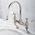 Lefroy Brooks robinets de lavabo 1900 Mélangeur de lavabo classique WL9007 Mélangeur de pont de lavabo classique | Edilceramdesign