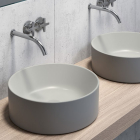 Lavabo en céramique GSI Kube 942711-942611-943511 | Edilceram Design