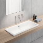 Lavabo encastré en céramique GSI Kube 895411 | Edilceramdesign