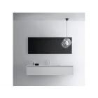 Falper ViaVeneto #DQV meuble 1 tiroir et plan de toilette intégré en ceramilux 100 cm | Edilceramdesign