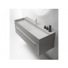 Falper 7,0 #V1A armoire 1 tiroir et lavabo mural 60 cm | Edilceramdesign