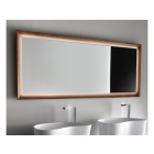 Falper ViaVeneto DXT 60 miroir avec cadre en bois H75 | Edilceramdesign