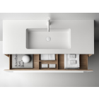 Falper 7.0 #V3A armoire 1 tiroir et lavabo mural 80 cm | Edilceramdesign