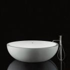 Boffi Tevere QAVISP01 baignoire ronde en Corian | Edilceram Design