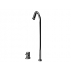 Robinet de lavabo Ritmonio Diamètre 35 Inox Mitigeur monocommande de lavabo E0BA0125H2 | Edilceramdesign
