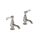 Lefroy Brooks robinets 1900 Classic colonne de lavabo WL8022 colonne de lavabo deux trous robinets classiques | Edilceramdesign