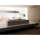Zucchetti Kos Grande 1GRAAI baignoire semi-encastrée | Edilceramdesign