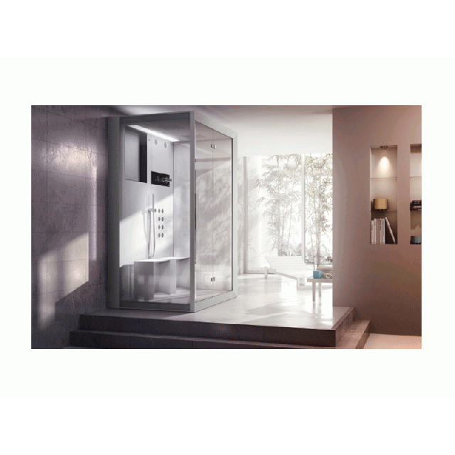 Jacuzzi Frame IN2 9448273A douche avec bain de vapeur | Edilceramdesign