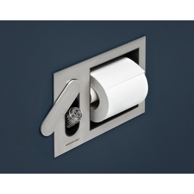 Porte-rouleau et nettoyant pour toilettes Antonio Lupi CARTAINTENSO | Edilceramdesign
