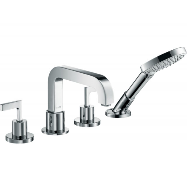 Axor Citterio 39454000+15481180 Mélangeur bain-douche et douchette à main + partie cachée | Edilceram Design