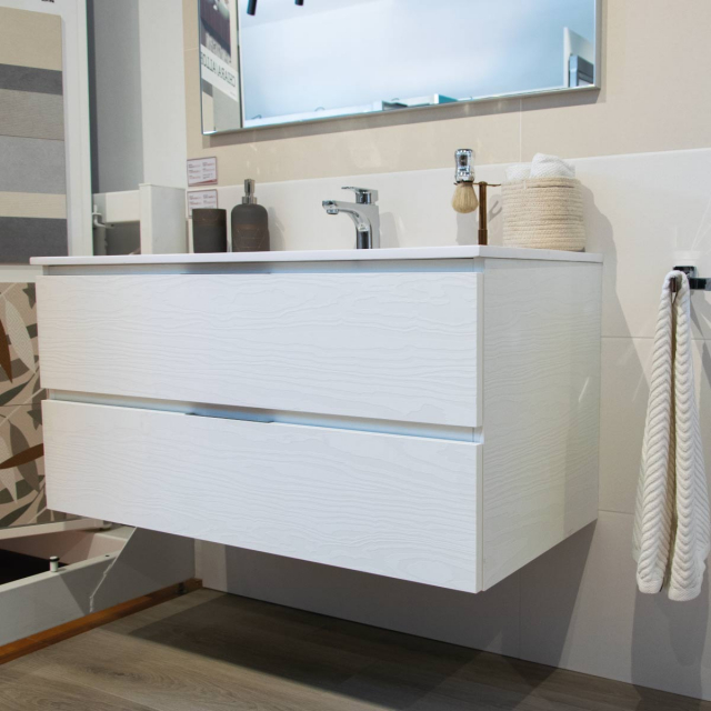 Composition Geromin Qubo2 03 80x50 Blanc | Edilceram Design