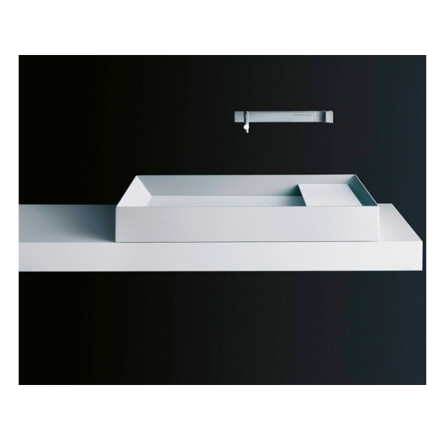 Boffi A45 WRAQAE01 lavabo suspendu en Cristalplant | Edilceramdesign