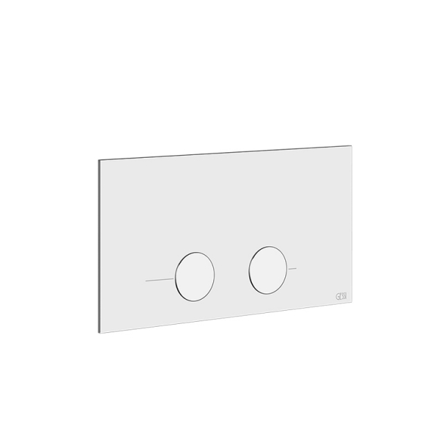 Gessi 54613 plaque murale pour toilettes Geberit Viega | Edilceram Design