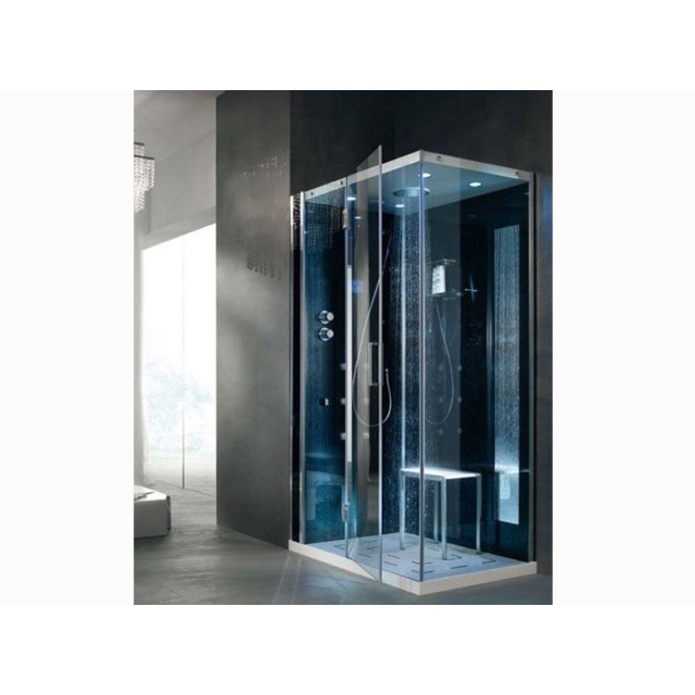 Hafro Tempo 1TPB3D2 cabine de douche multifonctionnelle encastrée | Edilceramdesign