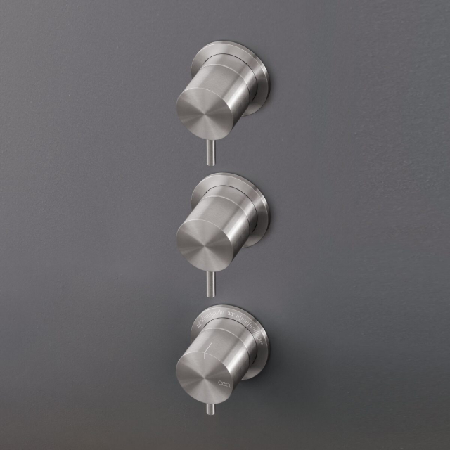 CEA Milo360 MIL62 mitigeur thermostatique de douche avec 2 robinets | Edilceramdesign