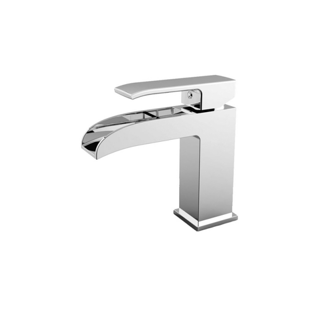 Paffoni Level LES065CR mitigeur monocommande de lavabo à cascade | Edilceram Design
