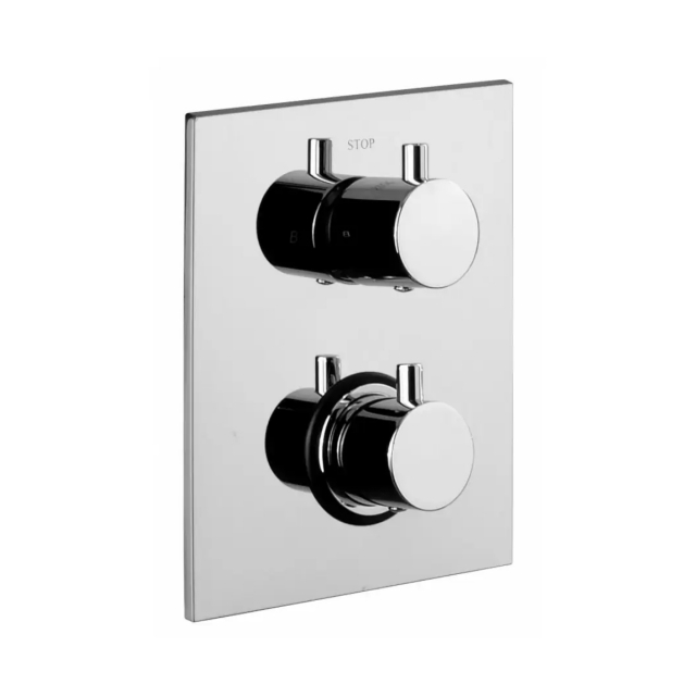 Douche thermostatique encastrée Mitigeur Paffoni Light LIQ518CR | Edilceram Design