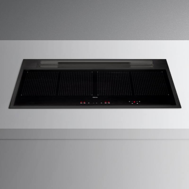 Table de cuisson avec hotte intégrée Falmec Sintesi CUZW90.00P8 | Edilceramdesign