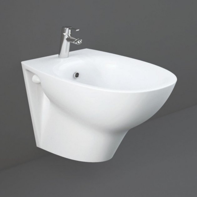 Bidet mural sans rebord Rak Morning MORBD2100AWHA | Edilceram Design