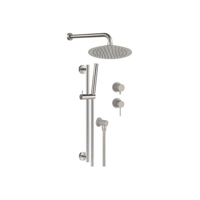 Ensemble de douche Daniel Tokyo Steel SSTX614ZD2P7820. | Edilceram Design