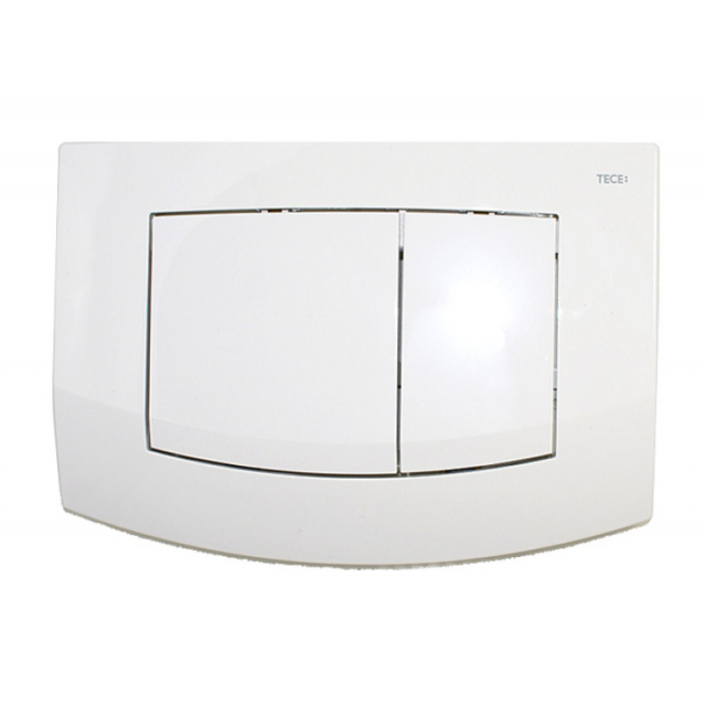 Plaques de toilette Tece Tece ambia plaque de toilette extérieure en plastique à double bouton 9.240.200 | Edilceramdesign