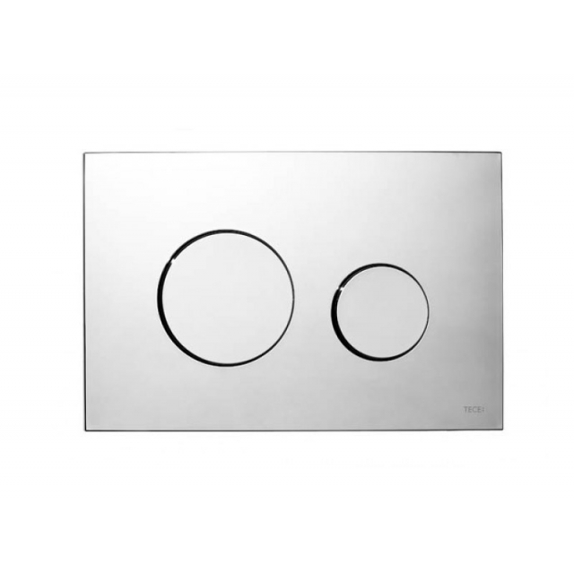 Plaques de toilettes Tece Tece plaque de chasse d'eau en boucle pour toilettes en verre à double bouton 9.240.650 | Edilceramdesign