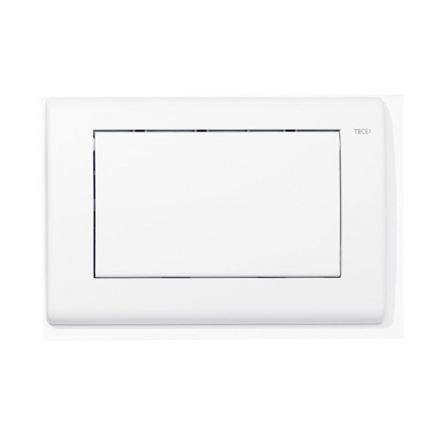 Plaques de toilette Tece Tece planus plaque de toilette externe en acier à bouton unique 9.240.312 | Edilceramdesign