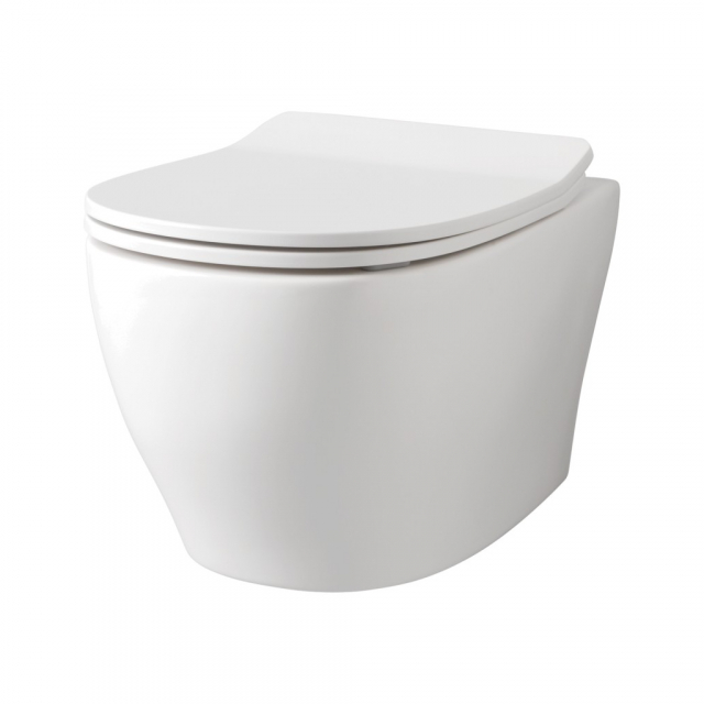 WC suspendu sans rebord Artceram Ten 4.0 TEV006- White Matt | Edilceram Design