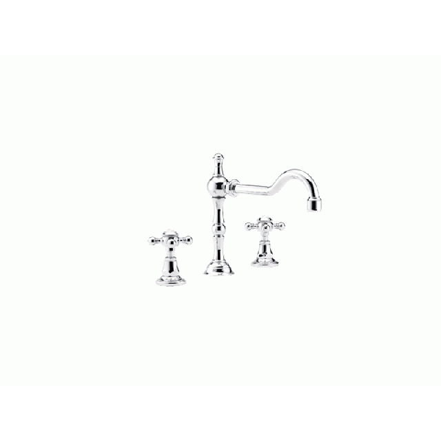 THG Paris 1900 G25-2151 Mélangeur bidet vertical 3 trous | Edilceram Design