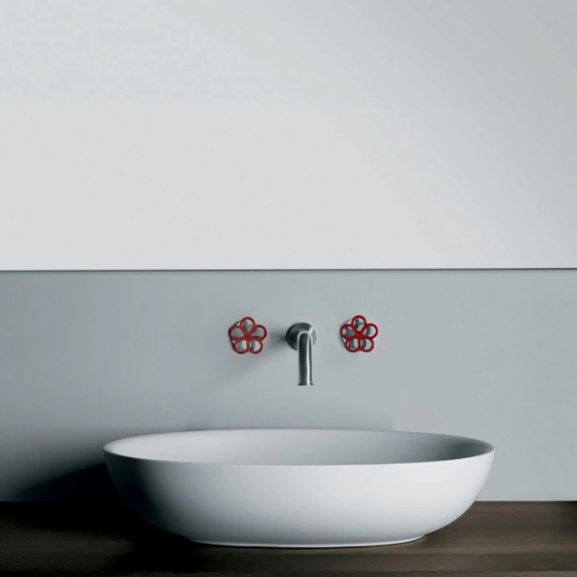 Boffi Fisher Island WRAFAE01 lavabo à poser en Cristalplant | Edilceram Design