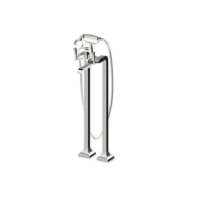Zucchetti Bellagio ZB2247 Baignoire-douche sur pieds avec douchette à main | Edilceramdesign